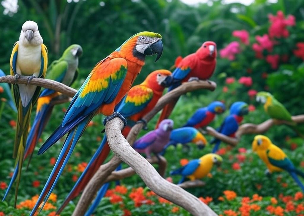 Exotische Vögel als Haustiere – Faszinierend, aber anspruchsvoll