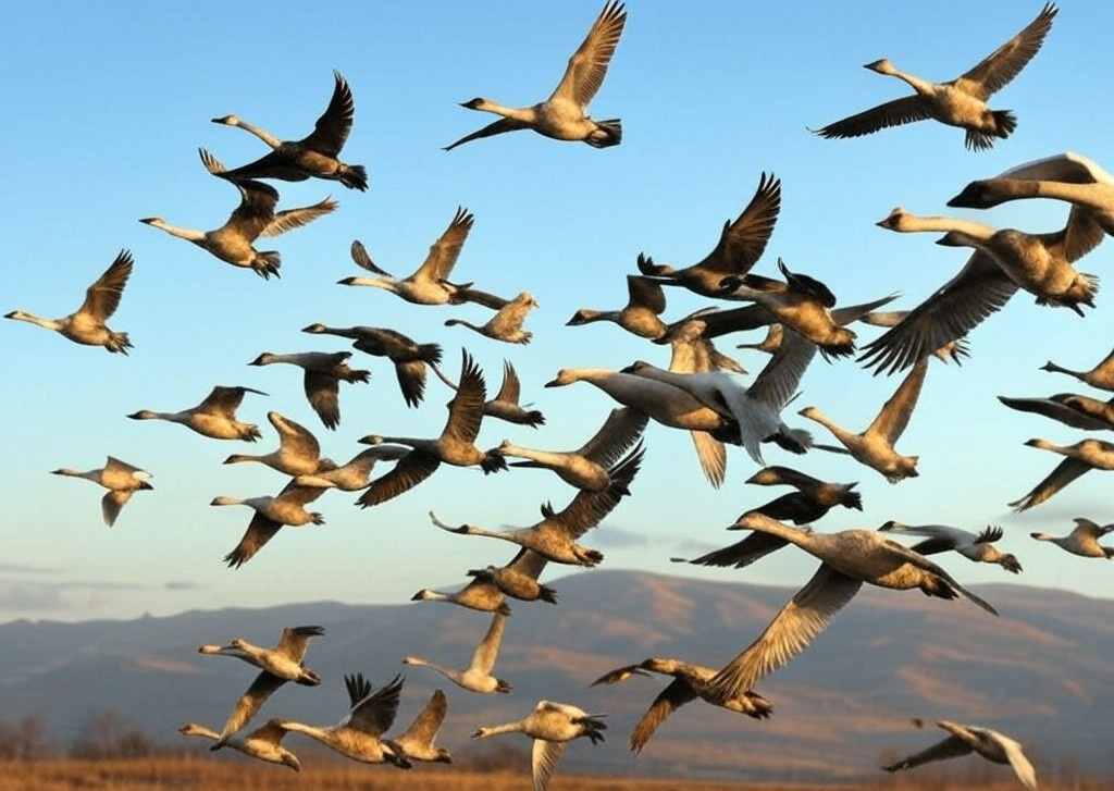Das Geheimnis der Zugvögel: Wie sie sich auf ihren Reisen orientieren