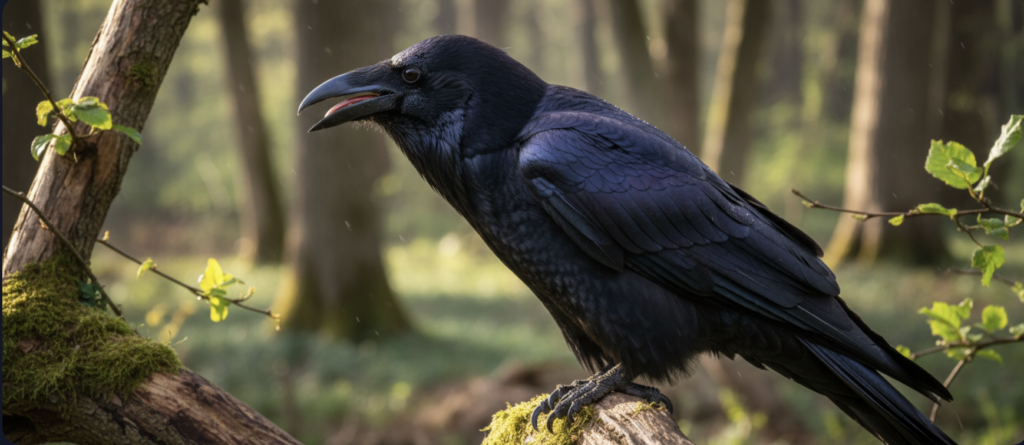 Raben und Krähen: Schwarze Vögel mit erstaunlicher Intelligenz